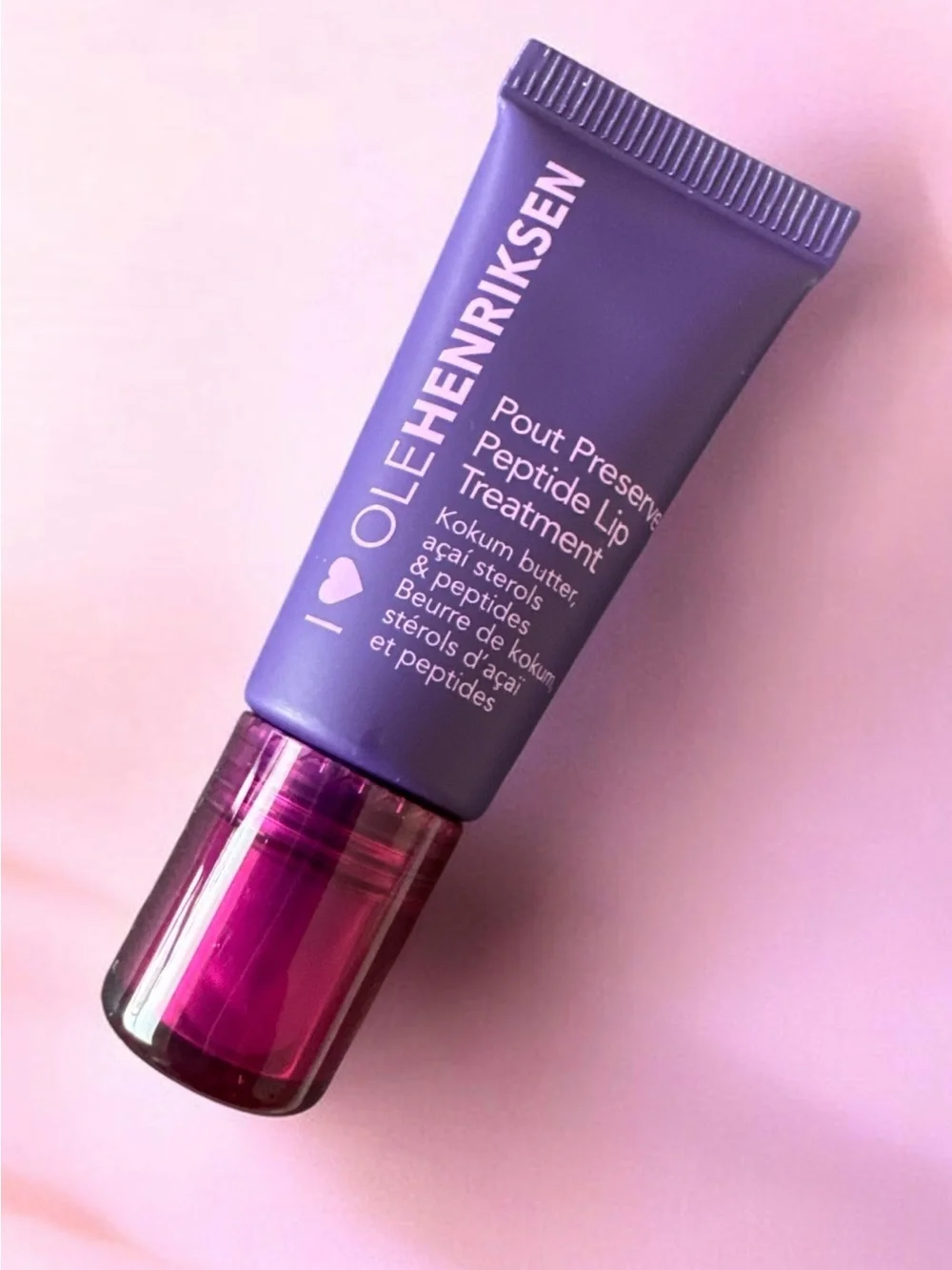 Ole Henriksen Purple Lip Treatment Balm with Pink Cap
